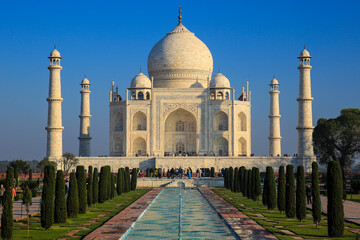 Taj Mahal Arrival, Agra, India