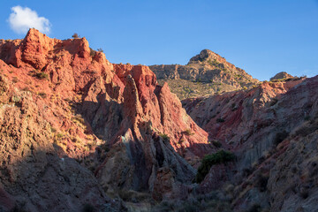 Fototapeta premium Montnegre Ravine in the term of Xixona (Alicante).