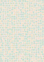 Abstract Geometric Pattern generative computational art illustration