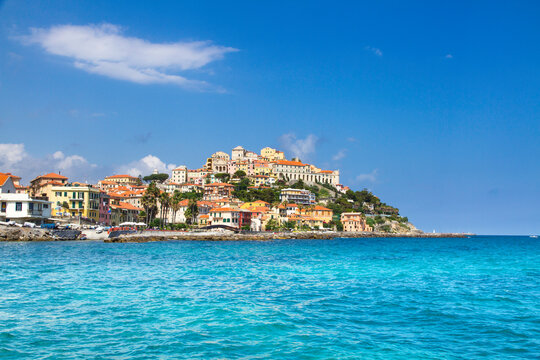 A coastal city of Imperia, Italian Rivera in the region of Liguria, Italy.