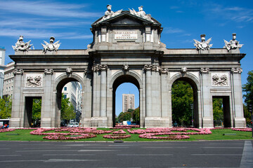Puerta de Alcalá, Madrid, España