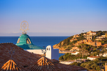 Stella Maris Church, Porto Cervo,  Sassari Province, Sardinia, Mediterranean