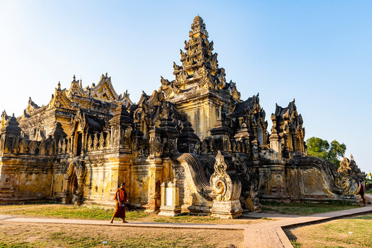 Maha Aungmye Bonzan Monastery, Inwa (Ava), Mandalay