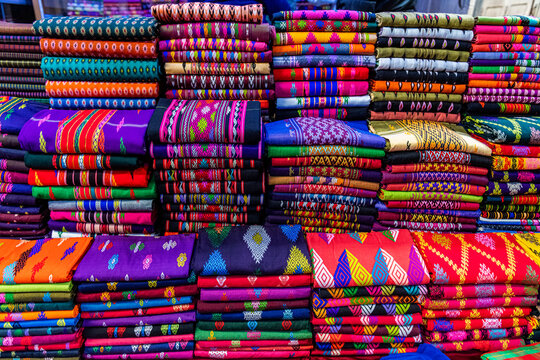 Colourful clothes, Myitkyina, Kachin state