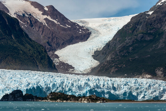 Amalia Fjord and Skua Glacier, Chilean Fjords, Chile