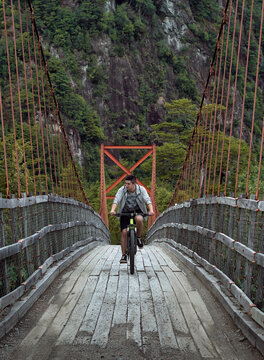 Young Man Doing Physical Activity Outdoors