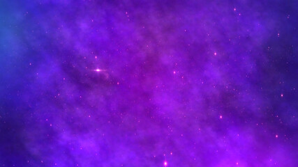 Space Universe With Stars And Galaxies