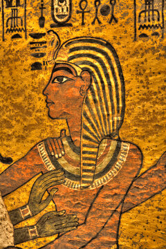 Young King Tut, Tomb of Tutankhamun, KV62, Valley of the Kings, Luxor, Thebes, Egypt