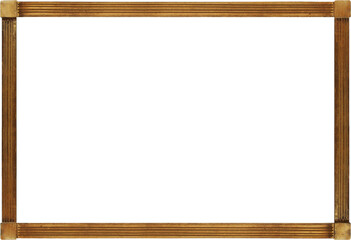 Simple wooden frame