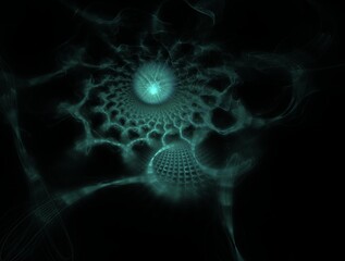 Imaginatory fractal background Image