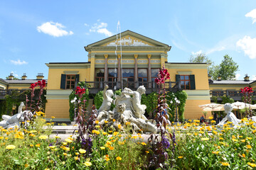 Die Kaiser-Villa in Bad Ischl, Salzkammergut, Oberösterreich, Österreich, Europa - The Kaiser...