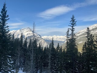 Southern Rockies near Banff, Alberta