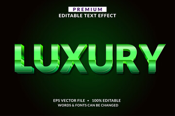 Luxury Editable 3d Text Effect Font Style Templates
