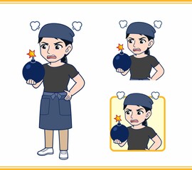 和食レストランの店員