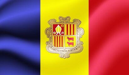 Grunge Italy flag. Italy flag with waving grunge texture.