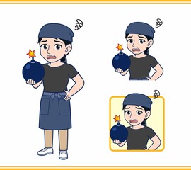 和食レストランの店員