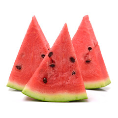 slice of watermelon isolated
