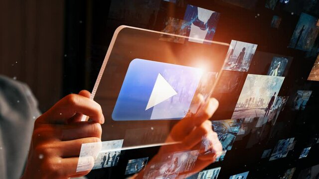 動画配信サービス　映像コンテンツ