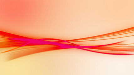 オレンジ色のデジタル波型ウェーブ背景素材