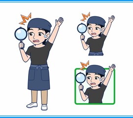 和食レストランの店員