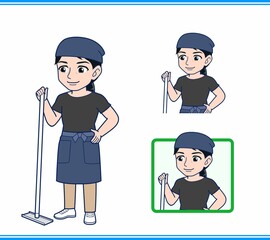 和食レストランの店員