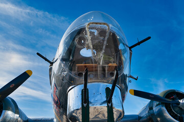Fototapeta premium Boeing B-17 Flying Fortress Sentimental Journey Bomber