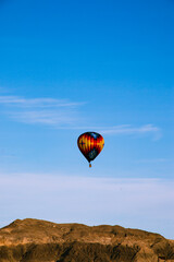 hot air balloon in the sky