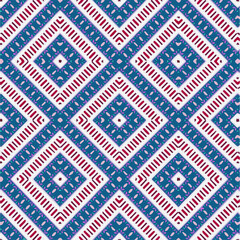 Seamless vector pattern in geometric ornamental style