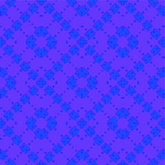 Seamless vector pattern in geometric ornamental style