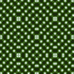 Seamless vector pattern in geometric ornamental style