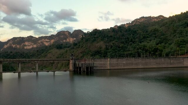 Hydroelectric DAM at Arecibo Puerto RIco 2 DJI