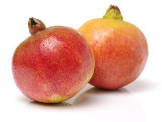 pomegranate isolated on white background