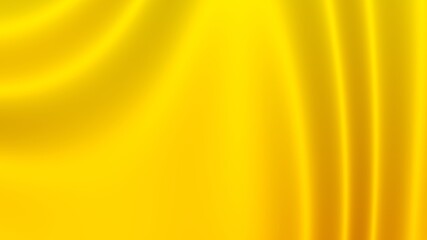 Yellow 3D dynamic abstract liquid light and shadow artistic gradient motion animate wavy futuristic texture pattern background