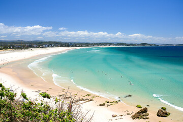 Kirra beach, Gold Coast, Australia
