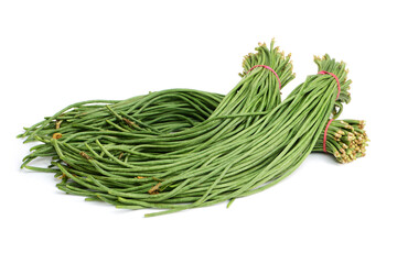 Cowpea on white background 