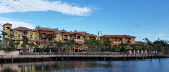 panorama of the town of porto country