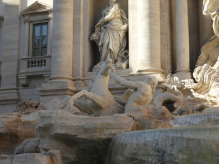 La Fontana di Trevi, Roma, Italia. Recorrido arquitectónico