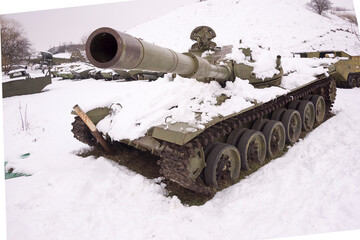 Wounded Russian tank