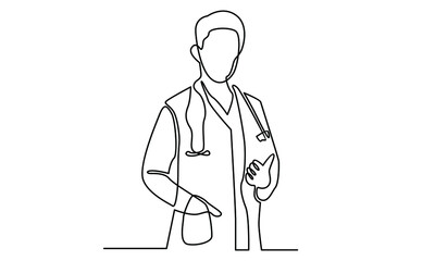 Continue line of doctor character