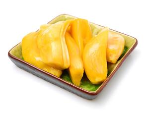 jackfruit isolated on white background