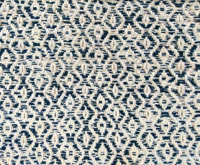 khaki; blue diamond twill weaving pattern,  cotton rope weave texture background