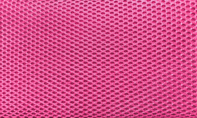 Fuchsia mesh fabric textile texture for trainers shoes, clothing, bag