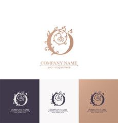 Premium Vector O logo. Monnogram. Personal logo or sign for branding an elite company.