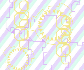 デジタル回路イメージ背景5