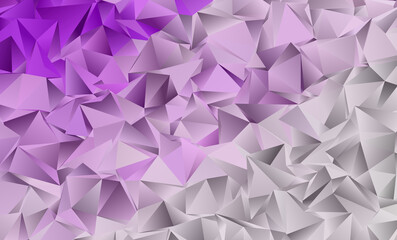 3d Triangles, abstract  background. Design wallpaper.