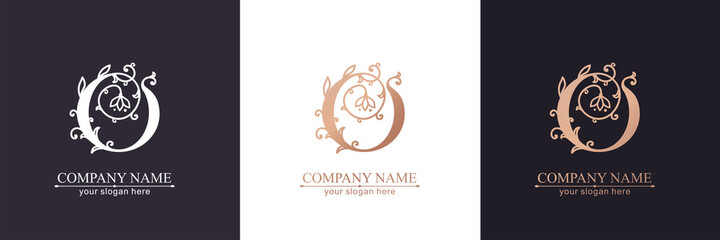 Premium Vector O logo. Monnogram. Personal logo or sign for branding an elite company.