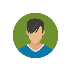 Asian boy avatar icon