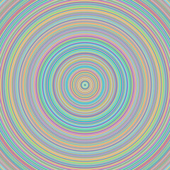 The Abstract Colorful Circles Background, Rainbow Color