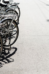 自転車の駐輪