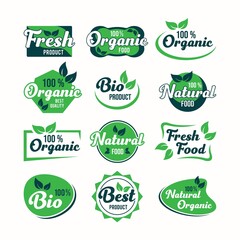 ORGANIC FOOD LABEL COLLECTIONS